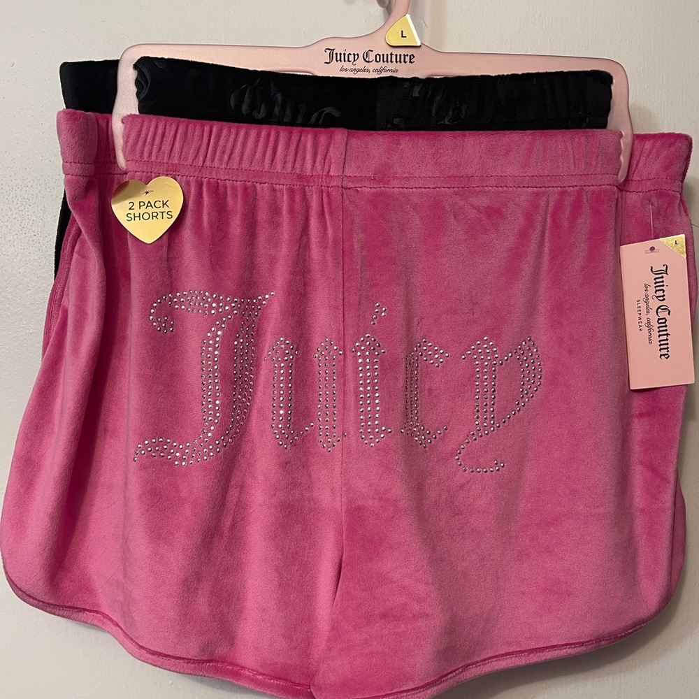 NWT Juicy Couture pajama short set